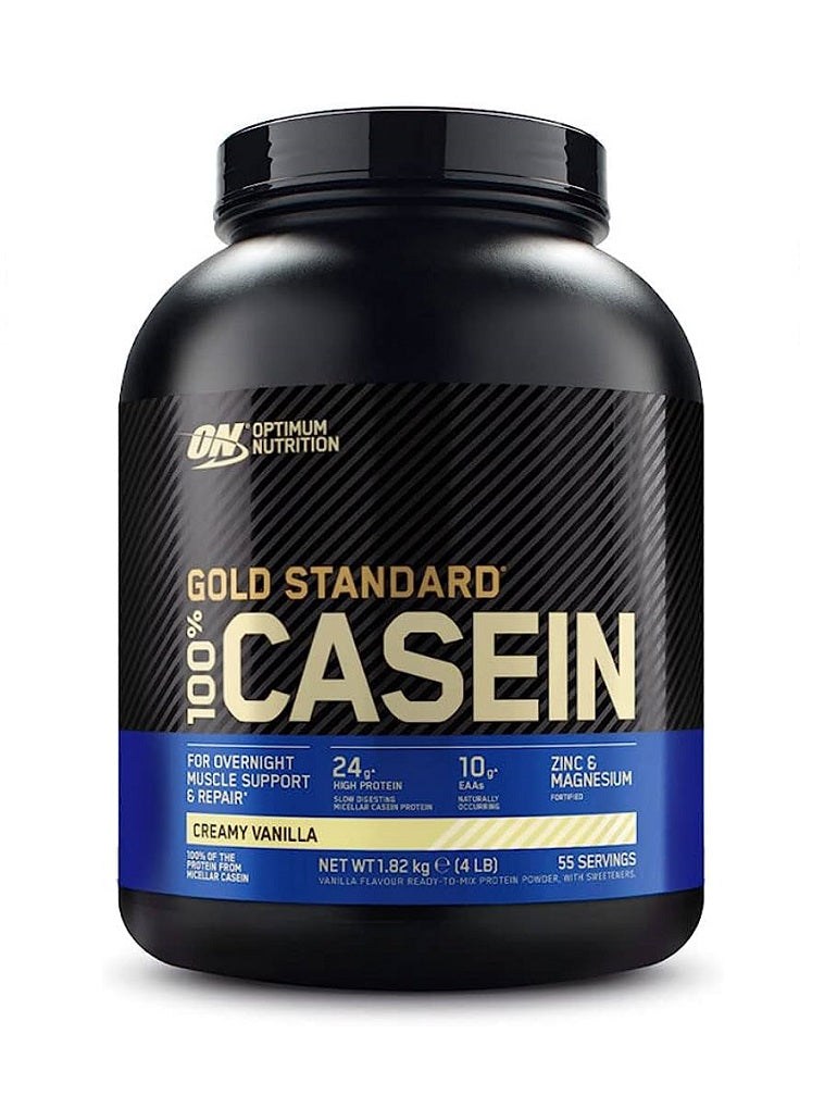 100% CASEIN GOLD STANDAR 4 LBS ON