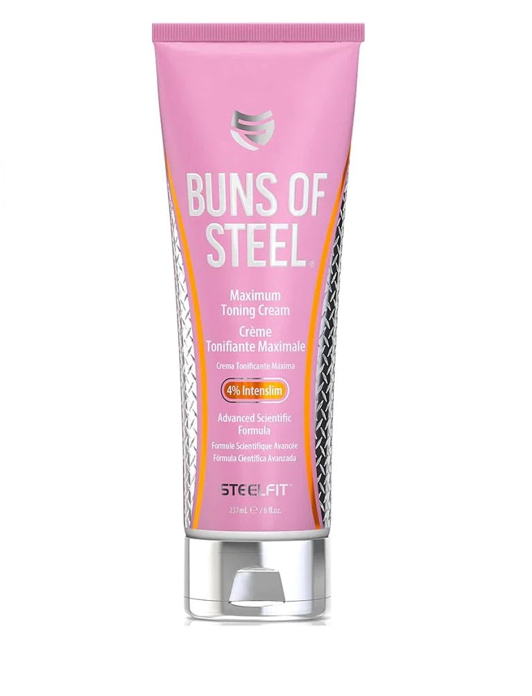 Buns of Steel SteelFit gel reafirmante 237 ml para glúteos, firmeza y celulitis