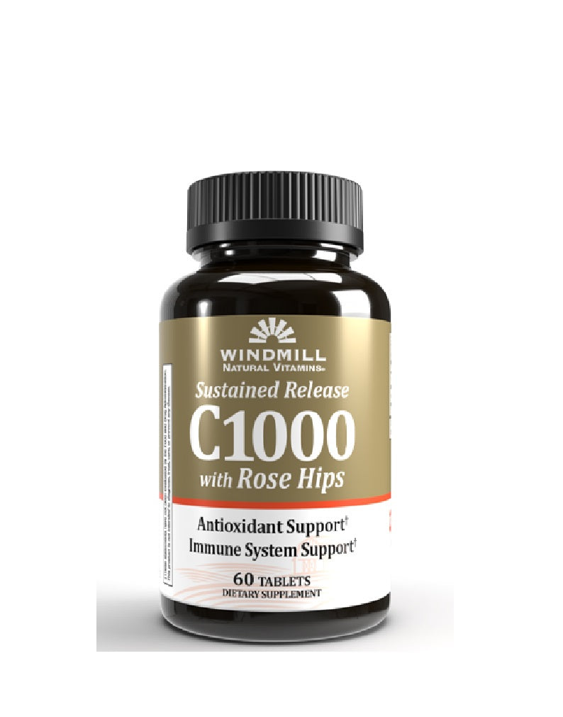 C-1000 WHIT ROSE HIPS 60 TABS WINDMILL