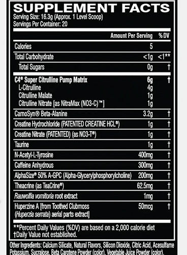 C4 ULTIMATE 20 SERV. CELLUCOR