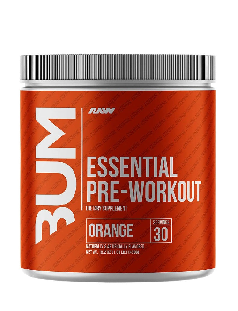 CBUM Essential Pre-Workout 30 servicios RAW Nutrition suplemento preentrenamiento