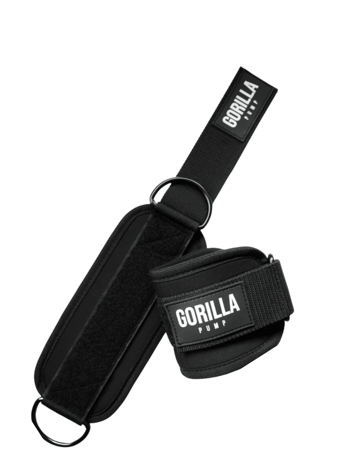 Grilletes Gorilla Pump para polea – tobilleras deportivas acolchadas para glúteo y pierna