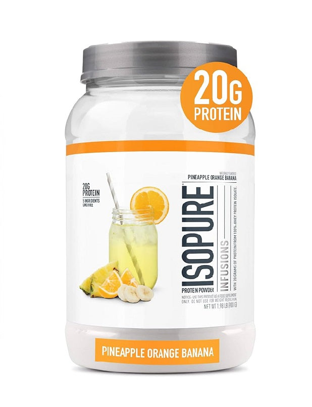 Isopure Infusions 1.98 lbs Nature’s Best proteína aislada ligera tipo agua sabor frutal