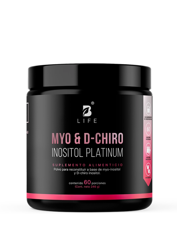 Myo y D-Chiro Inositol Platinum Polvo de Ratio 401 - B Life