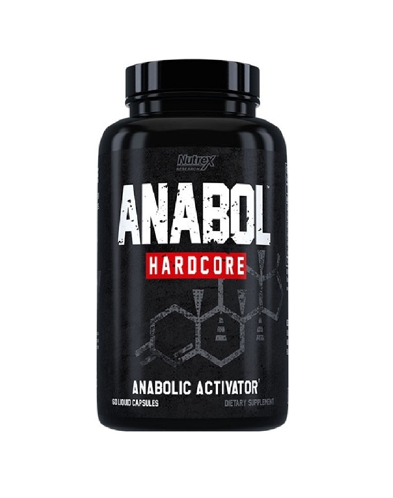 Anabol Hardcore Nutrex 60 cápsulas termogénico para definición máxima sin pérdida muscular