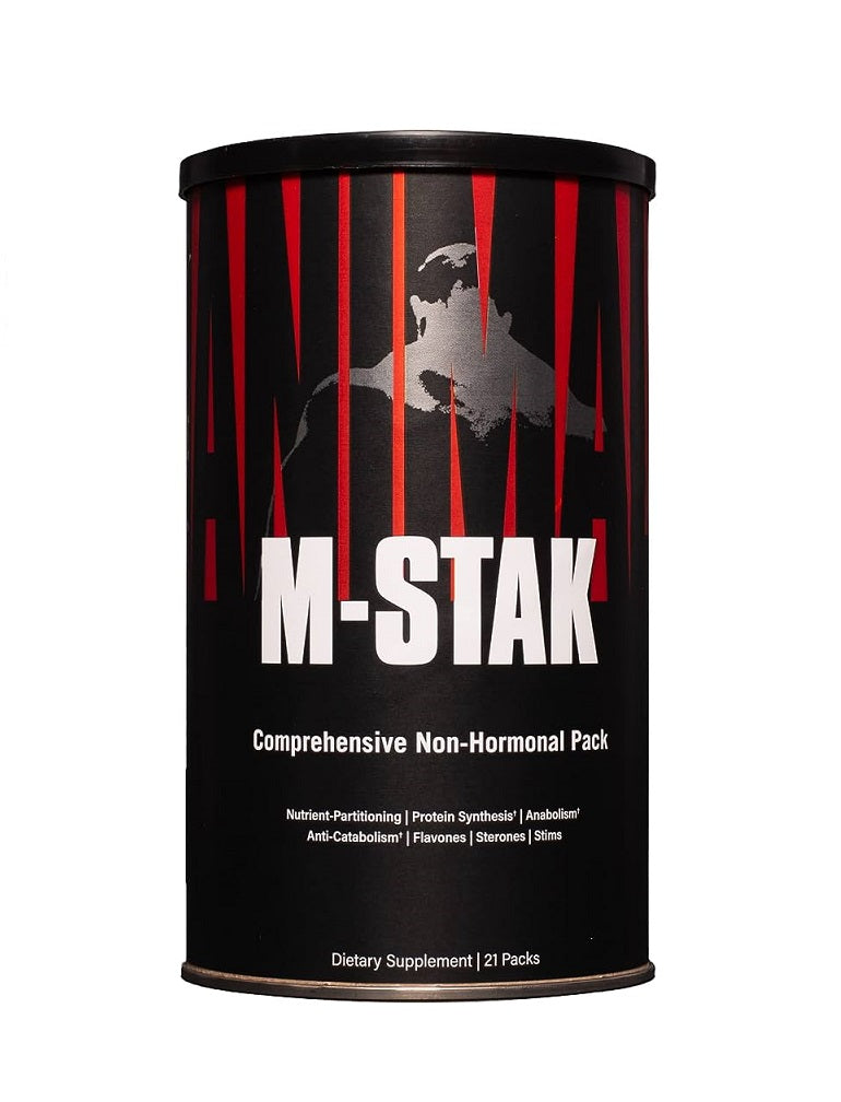 Animal M-Stak Universal Nutrition 21 packs suplemento anabólico no hormonal para ganancia muscular