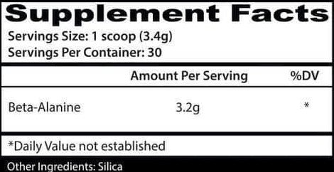 BETA-ALANINE 30 SERV INSANE LABZ