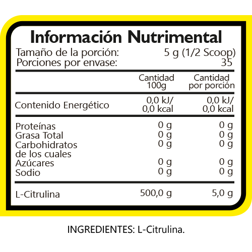 CITRULINA ULTRA 175 GR BHP