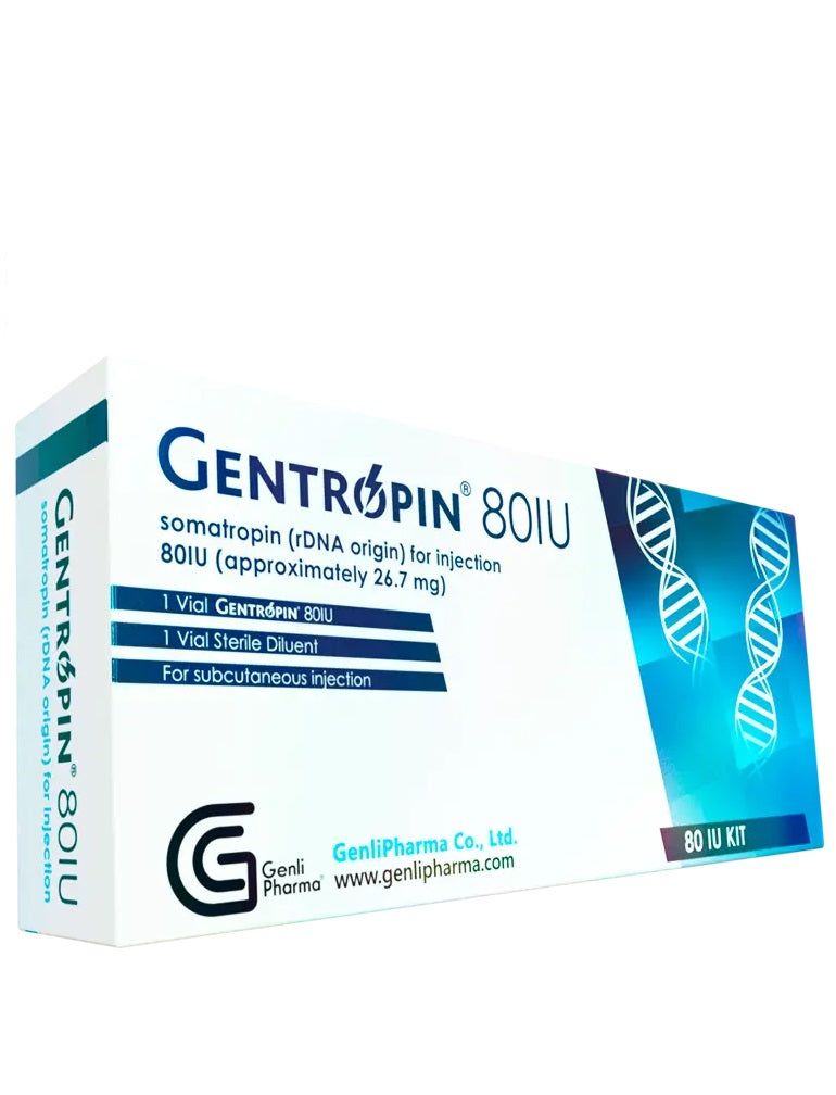 GENTROPIN 80 IU GENLI PHARMA