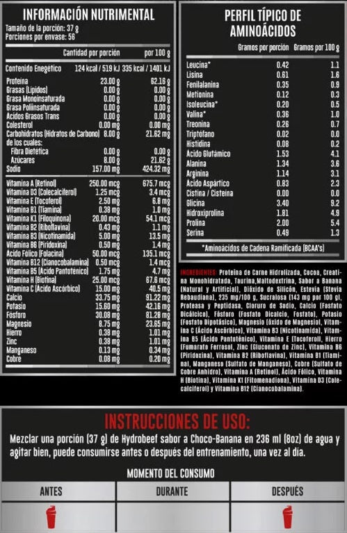 HYDRO BEEF 4.57 LBS ADVANCE NUTRITION
