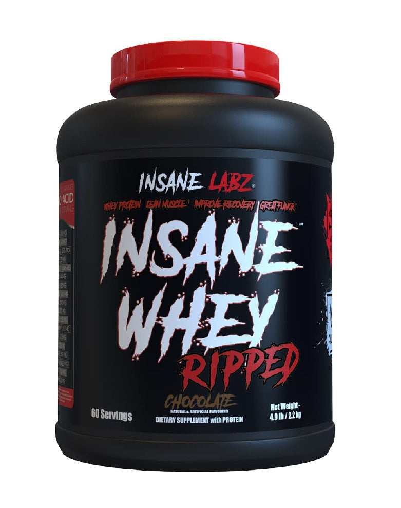 INSANE WHEY RIPPED 4.9 LBS INSANE LABZ