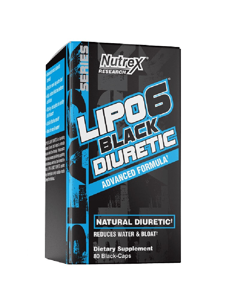 LIPO 6 BLACK DIURETIC 80 CAPS NUTREX