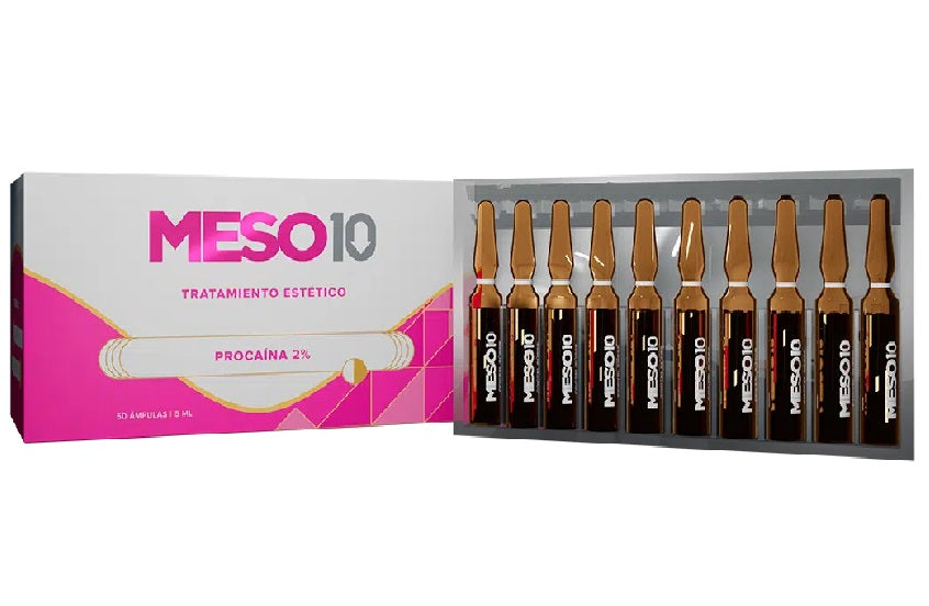 AMPOLLETA MESO 10 ( TODAS LAS SUSTANCIAS)