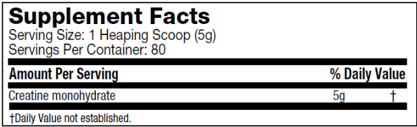 Platinum Creatine 400 g – MuscleTech