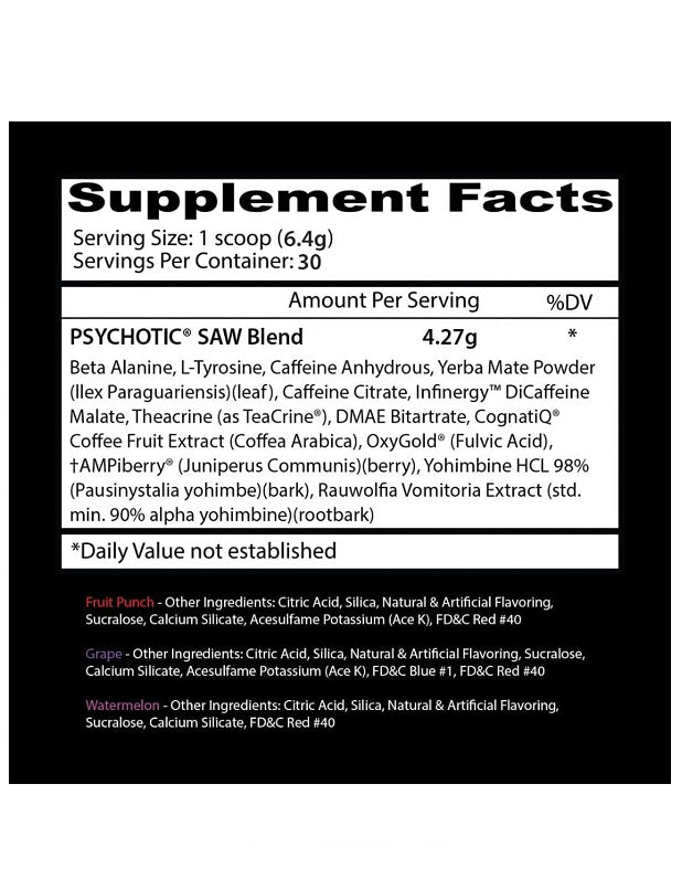 Psychotic Serie SAW 30 Serv – Insane Labz