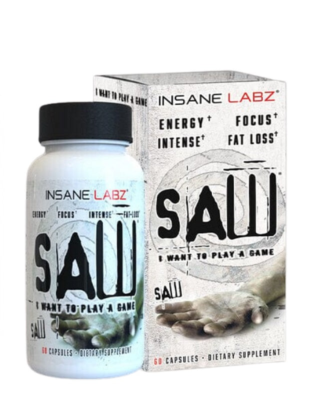 SAW FAT BURNER SERIE SAW 60 CAPS INSANE LABZ