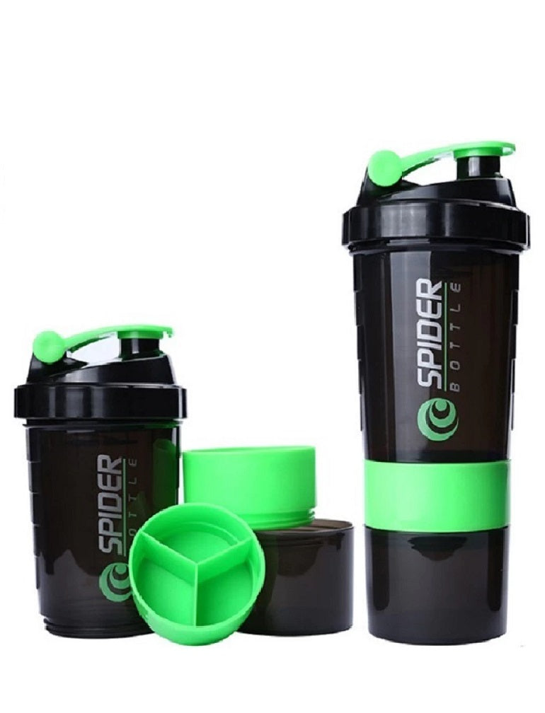SHAKER SPIDER BOTTLE 600 ML VARIOS COLORES