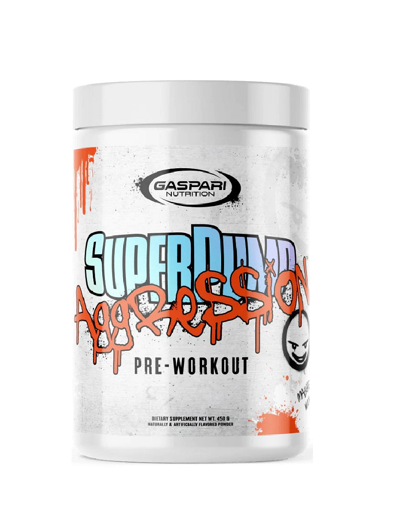 SUPER PUMP AGRESSION 25 SERV GASPARI NUTRITION