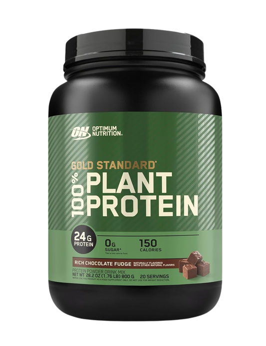 Gold Standard Plant Protein Optimum Nutrition 1.76 lbs — proteína vegetal premium alta en proteína