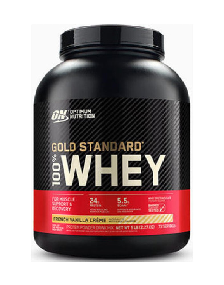 100% WHEY GOLD STANDAR 5 LBS ON