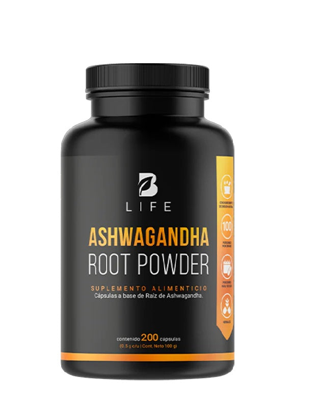 ASHWAGANDHA ROOT POWER 200 CAPS B LIFE