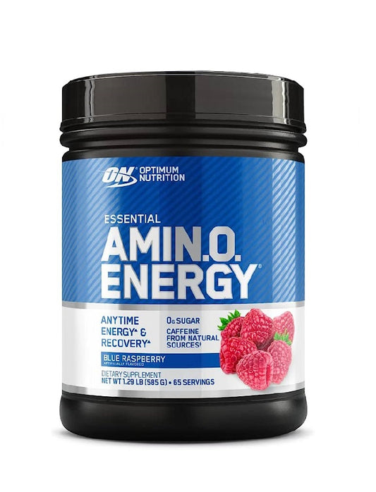 Amino Energy 65 serv Optimum Nutrition aminoácidos con cafeína natural para energía diaria y recuperación

