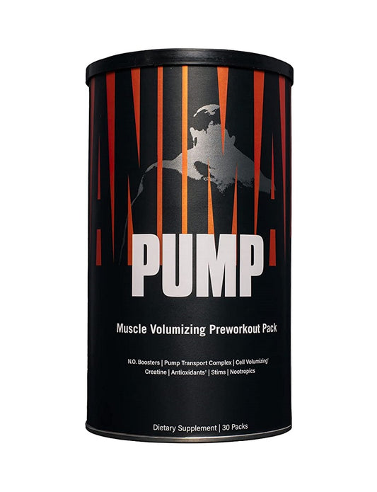 Animal Pump Universal Nutrition 30 packs preentreno con creatina y vasodilatador