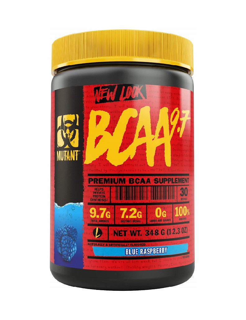BCAA 9.7 Mutant 30 serv aminoácidos con electrolitos para recuperación e hidratación muscular