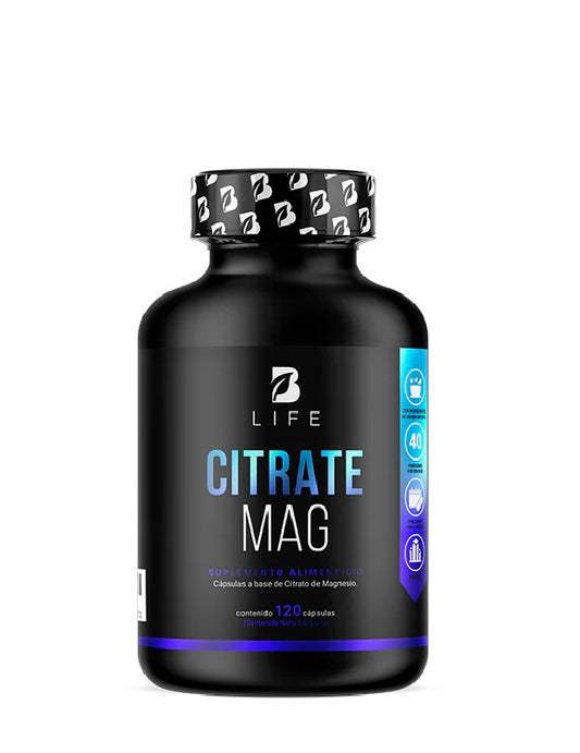 CITRATE MAG | CITRATO DE MAGNESIO 120 CAPS B LIFE