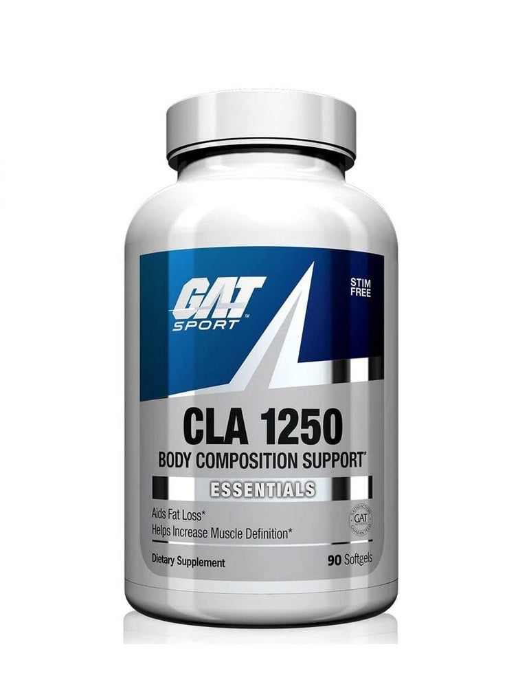 CLA 1250 GAT Sport 90 cápsulas con ácido linoleico conjugado para definición y control de grasa