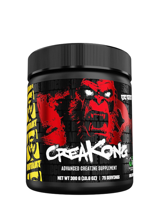 Creakong 75 serv Mutant mezcla de creatinas para fuerza, volumen y rendimiento muscular sin azúcar

