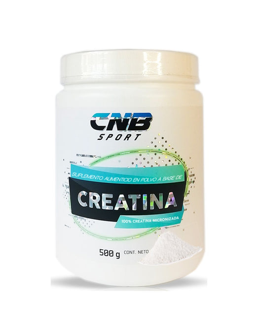 Creatina 500 g CNB Sport monohidratada pura para fuerza y recuperación muscular