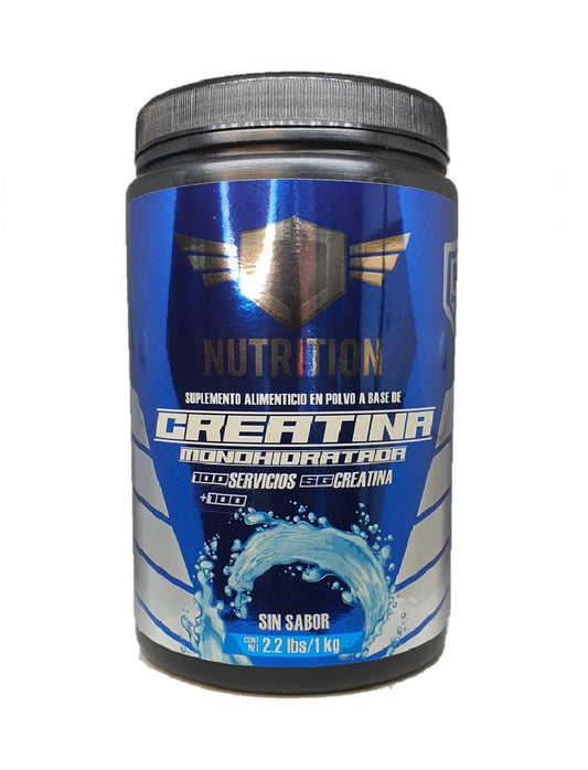 Creatina EJ Nutrition 1 kg monohidratada pura para fuerza, masa muscular y recuperación física

