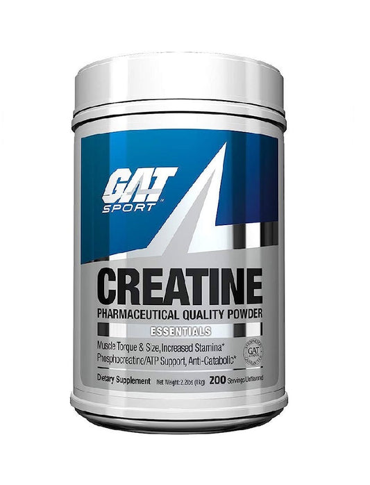 Creatine GAT Sport 1 kg monohidratada micronizada para fuerza, volumen y rendimiento deportivo
