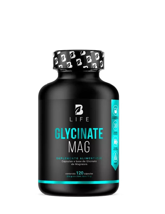 GLYCINATE MAG | Glicinato de Magnesio 120 CAPS B LIFE