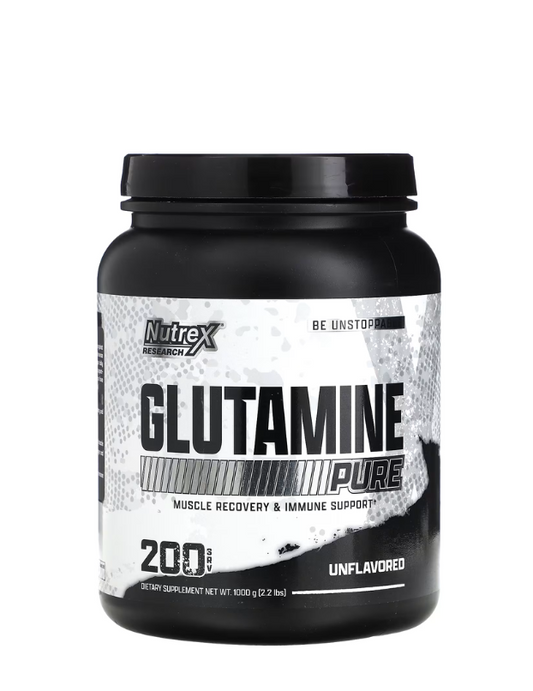 Glutamine Pure 1 kg 200 servicios - Nutrex 