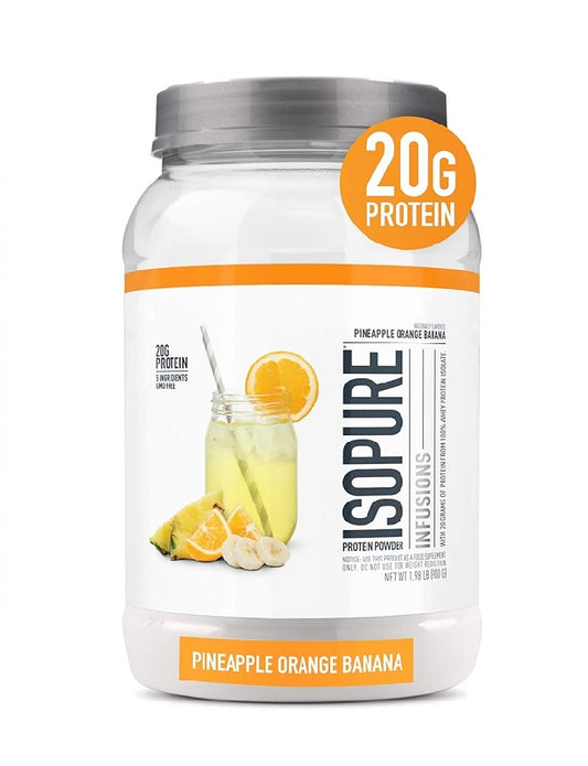 Isopure Infusions 1.98 lbs Nature’s Best proteína aislada ligera tipo agua sabor frutal