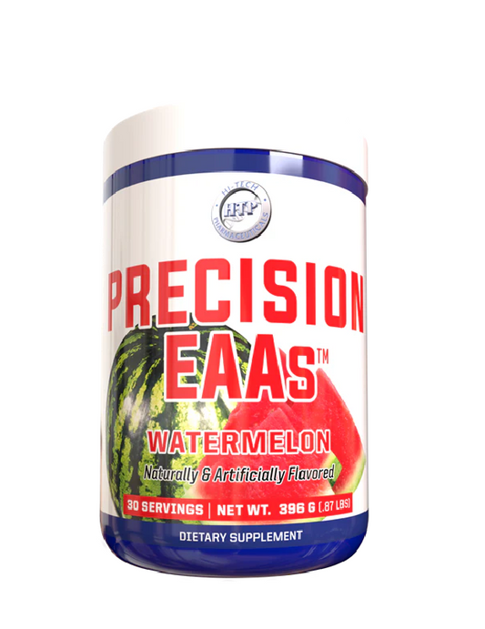 Precision EAAs Hi-Tech 30 serv aminoácidos esenciales con electrolitos para recuperación y rendimiento
