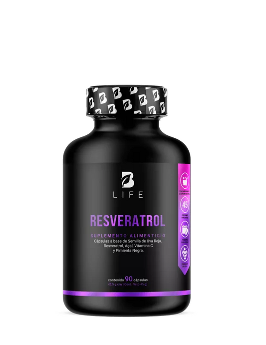 RESVERATROL 90 CAPS B LIFE