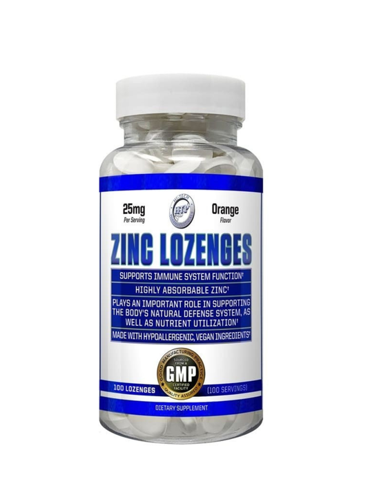Zinc Lozenges 100 tabletas - Hi Tech