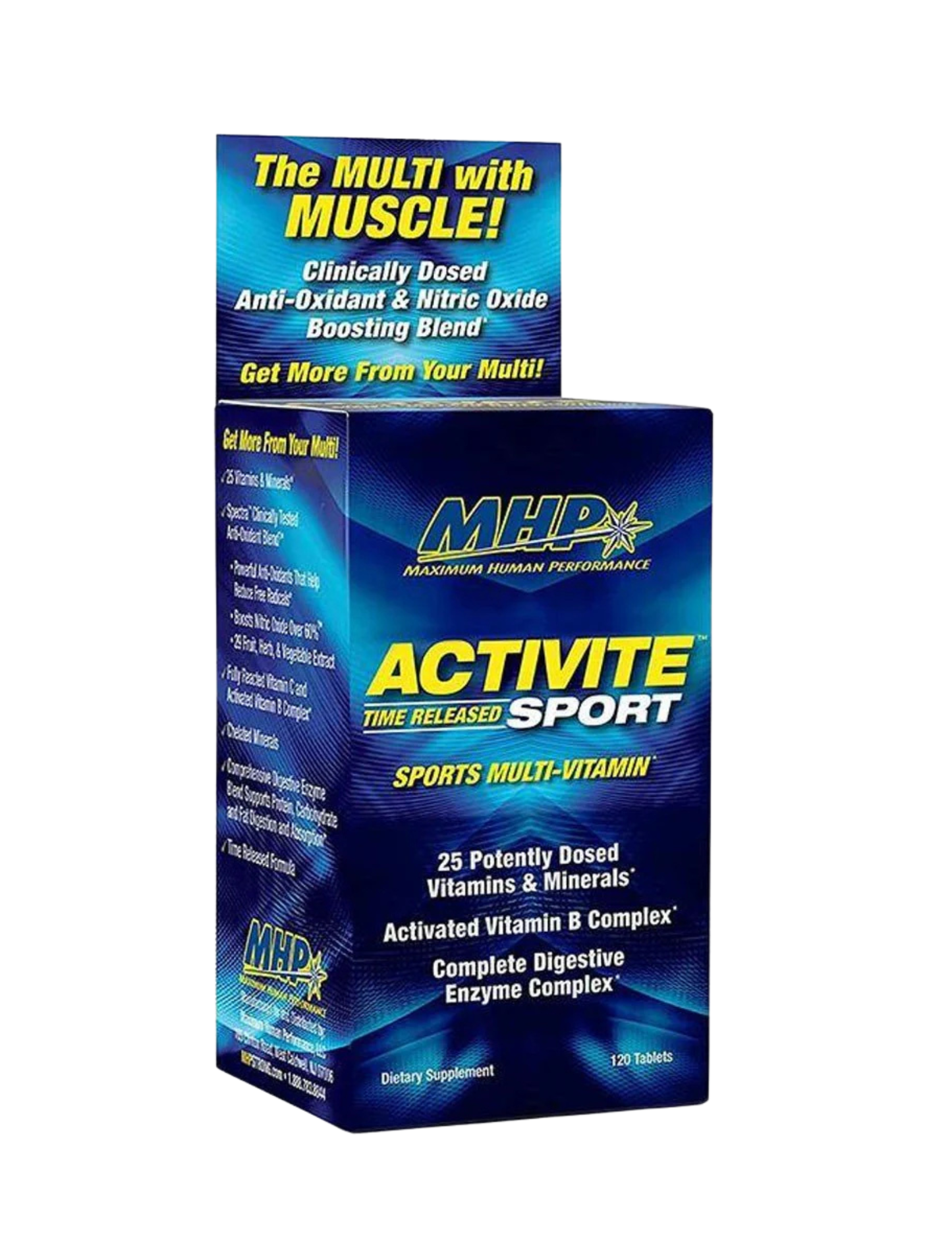 Activite Sport MHP 120 tabletas — multivitamínico avanzado para atletas
