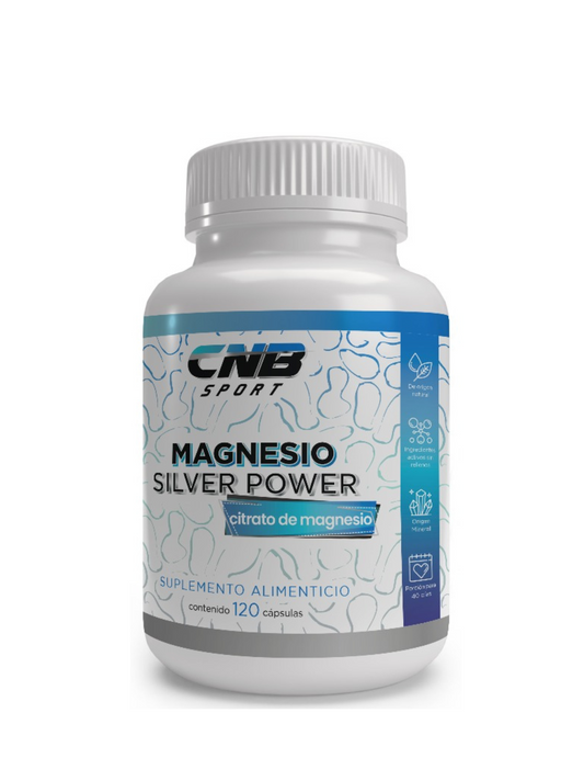 Citrato de Magnesio CNB Sport – suplemento en cápsulas para calambres, fatiga y función muscular