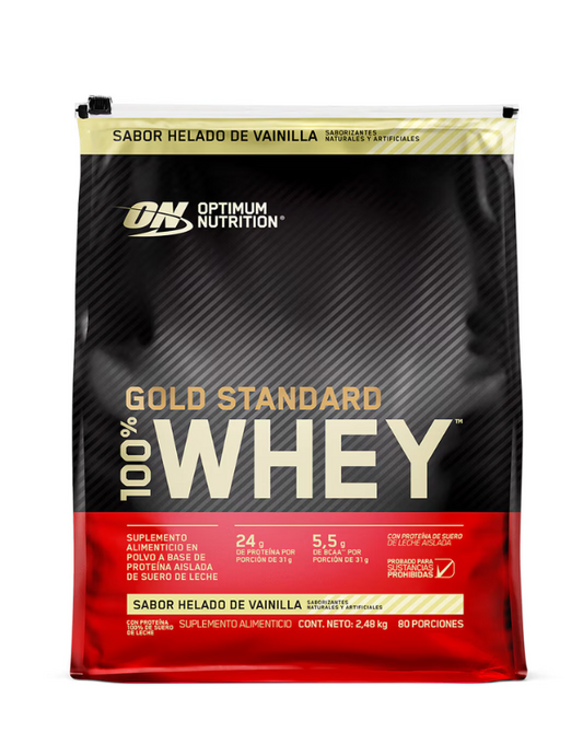 100% WHEY GOLD STANDAR 80 SERV ON