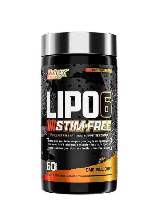 LIPO 6 STIM FREE 60 CAPS NUTREX