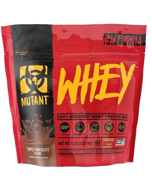 Mutant Whey 5 lbs proteína de suero con mezcla avanzada para crecimiento y recuperación muscular

