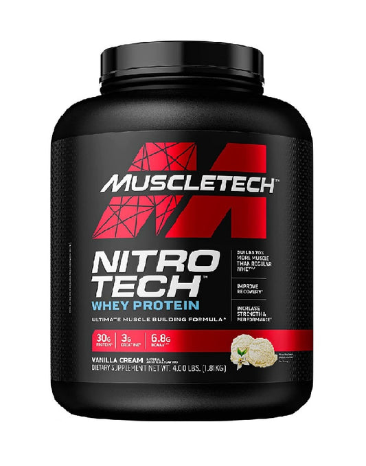 NITRO-TECH WHEY PROTEIN 4 LBS MUSCLETECH