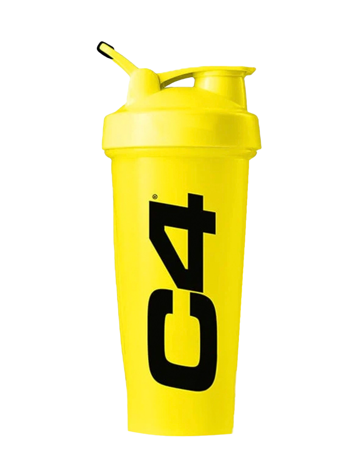 Cellucor C4 Shaker Bottle 700 ml amarillo — vaso mezclador libre de BPA, tapa hermética, ideal para proteínas y pre-entreno